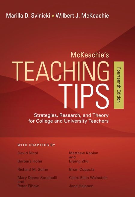 McKeachie's Teaching Tips 14th Edition
