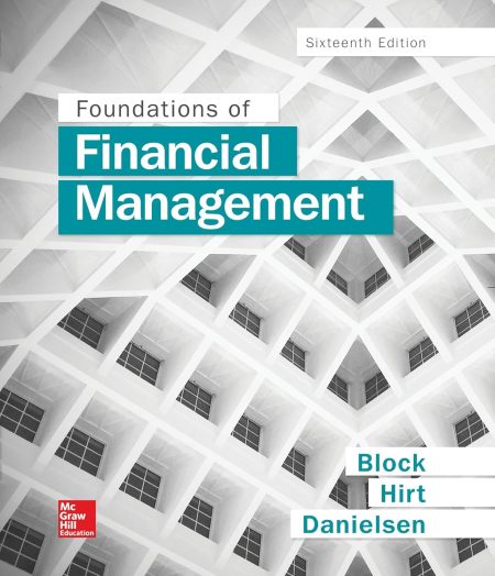Foundations of Financial Management 16th Edition