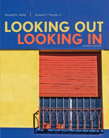 Looking Out, Looking In 15th Edition