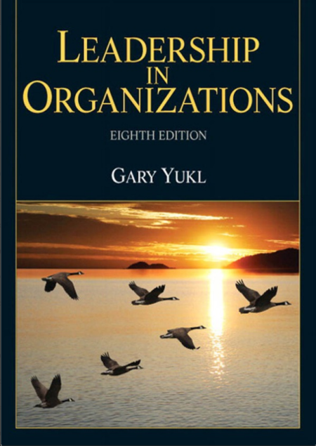 Leadership in Organizations 8th Edition