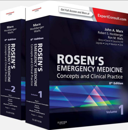 (2-Volume Set) Rosen's Emergency Medicine - Concepts and Clinical Practice 8th Edition
