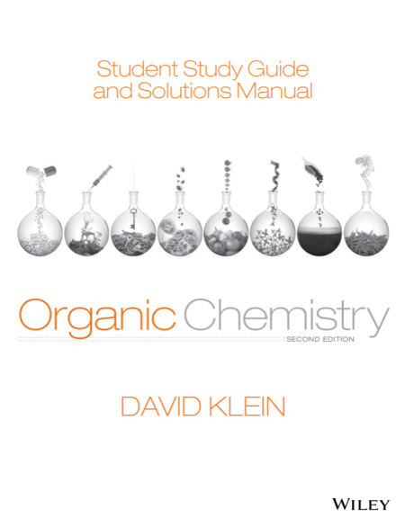 Student Study Guide and Solutions Manual to accompany Organic Chemistry 2nd Edition
